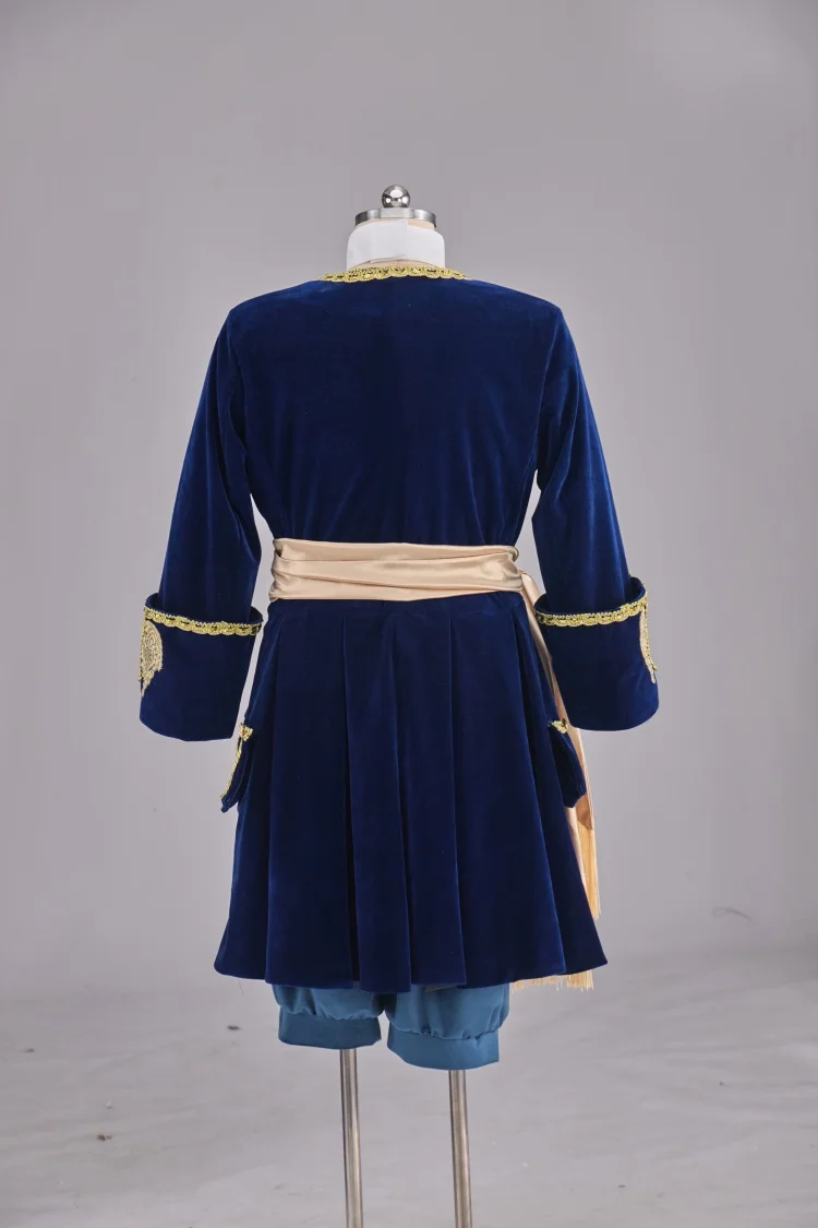 Fato de cavalheiro aristocrata vitoriano masculino, traje vitoriano, corte real medieval, casaco rococó, uniforme, século XVIII