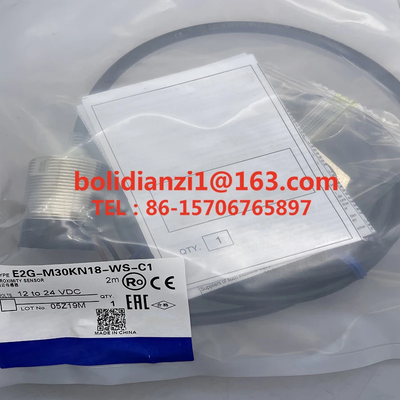 Sensor original do E2G-M18KN10-WS-D1, E2G-M30KN18-WS-C1 B1 B2 C2 no estoque