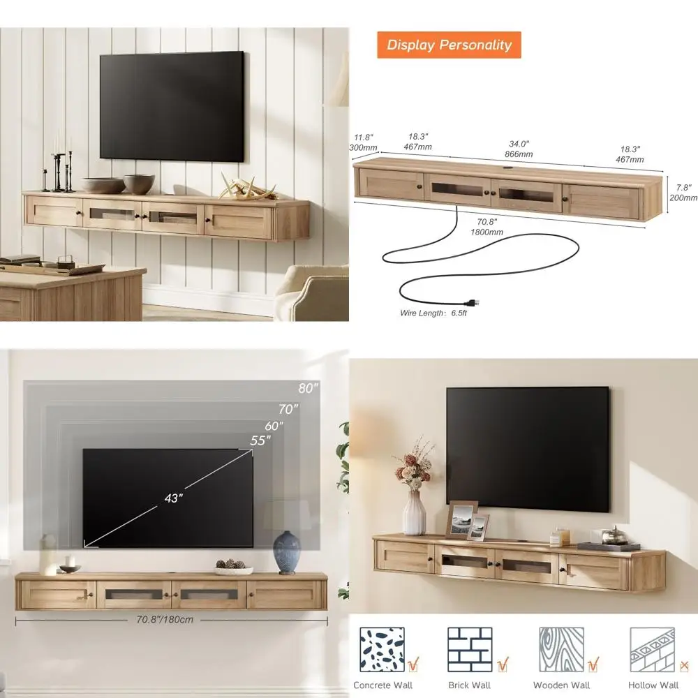 Modern Wooden Float…