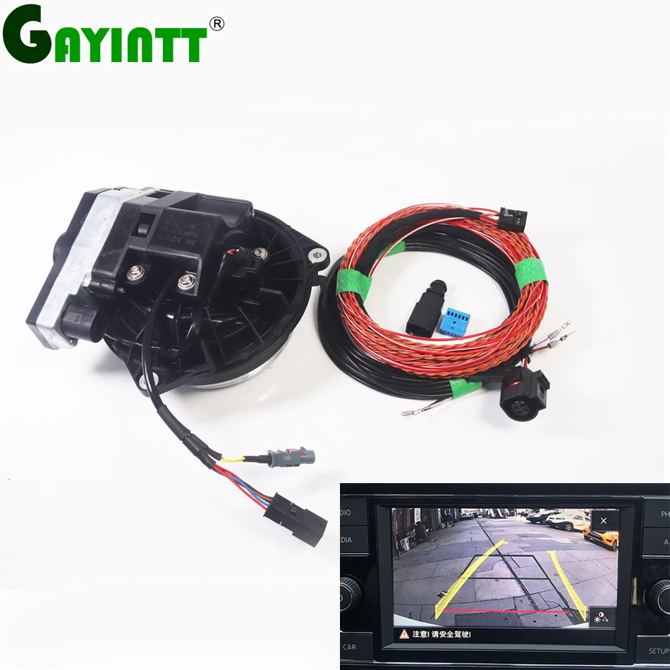 Original Car Flipping Badge rear view Camera For VW Golf 5 6 8 B6 B7 B8 MK5 MK6 MK7 CC polo