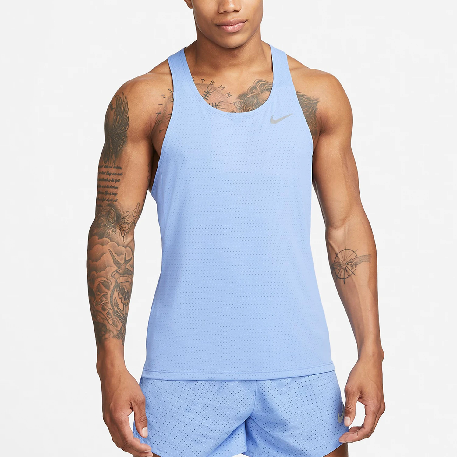 

Nike Genuine Dri-FIT Men's Lightweight Running Tank DQ4733-450