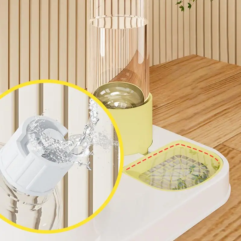 وعاء طعام القطط من الفولاذ المقاوم للصدأ وعاء للوجبات الخفيفة سقي غير قابل للانزلاق لتغذية القطط موزع الطعام الجاف للكلاب والجرو