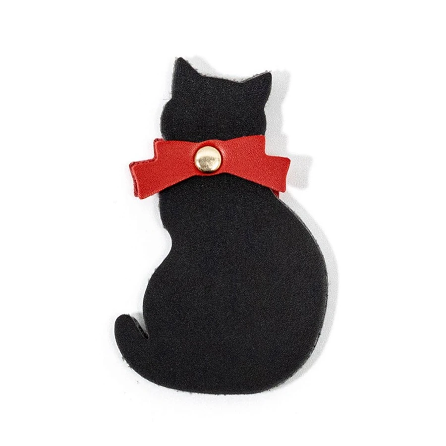 1Pc Leather Cat Boo…