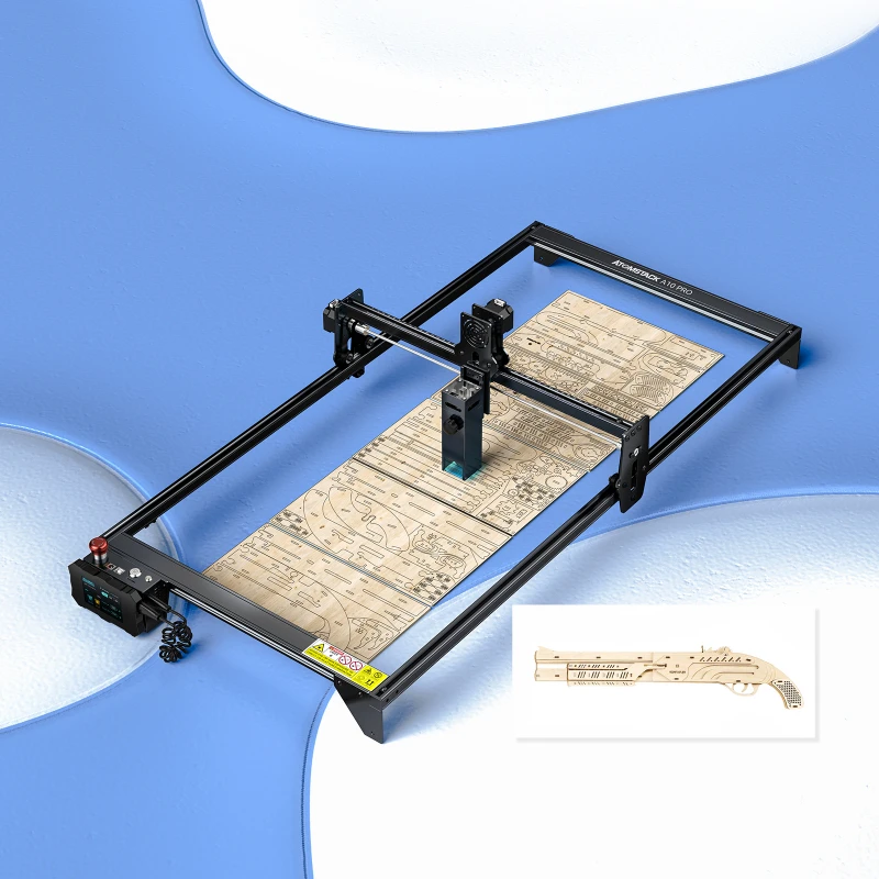 Engraving Area Expansion Kit for Extending A5/X7/A10/S10 Machines to 850x410mm V-slo Aluminum Shaft