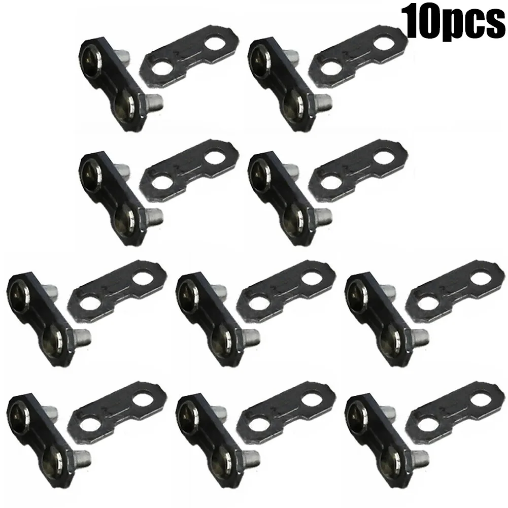 عملية سلسلة المنشار سلسلة وصلات ربط حزمة من 10 عادي ومحدد مسبقًا 3/8 050 1 3 مللي متر لأداء القطع الدقيق #2