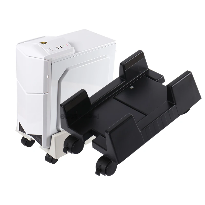 Einstellbare Abs Chassis Füße Computer Ständer Fall Rack CPU Regal Host Halter Starke Lager Möbel Beine Schreibtisch Unterstützung 1 stücke