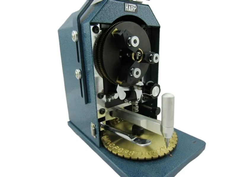 Ring inside goldsmith engraving machine, jewelry tools