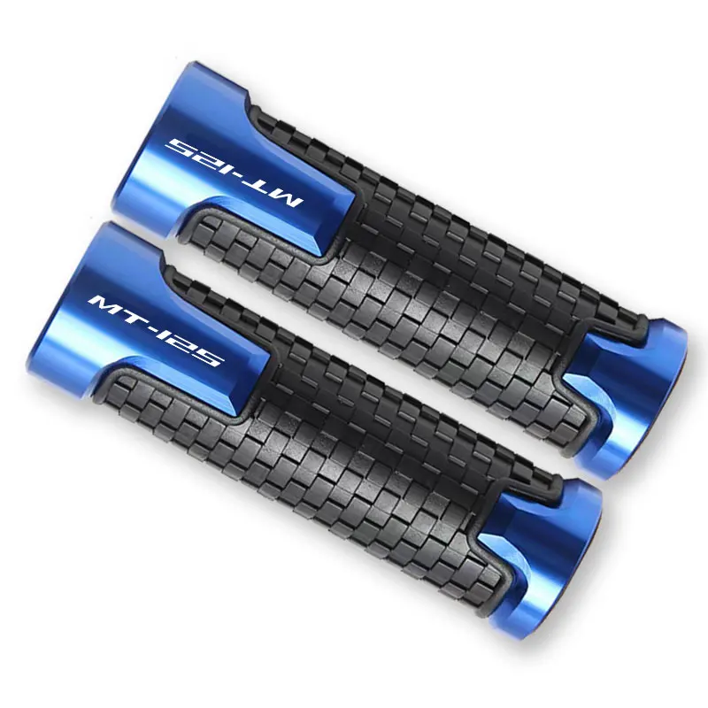 Para Yamaha MT-125/MT125 2014-2018 2015 2016 2017 MT 125 Motocicleta 7/8 "22mm Alumínio Anti-Slip Handle Bar Punhos de Mão