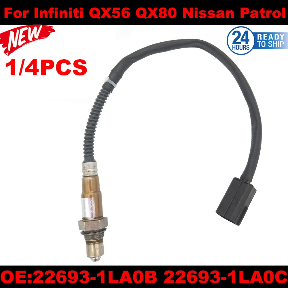 22693-1LA0B 22693-1LA0C Air Fuel Ratio Lambda Oxygen Sensor for Nissan PATROL Infiniti QX56 QX80 5.6L 2010-2018 NO# 0258027006