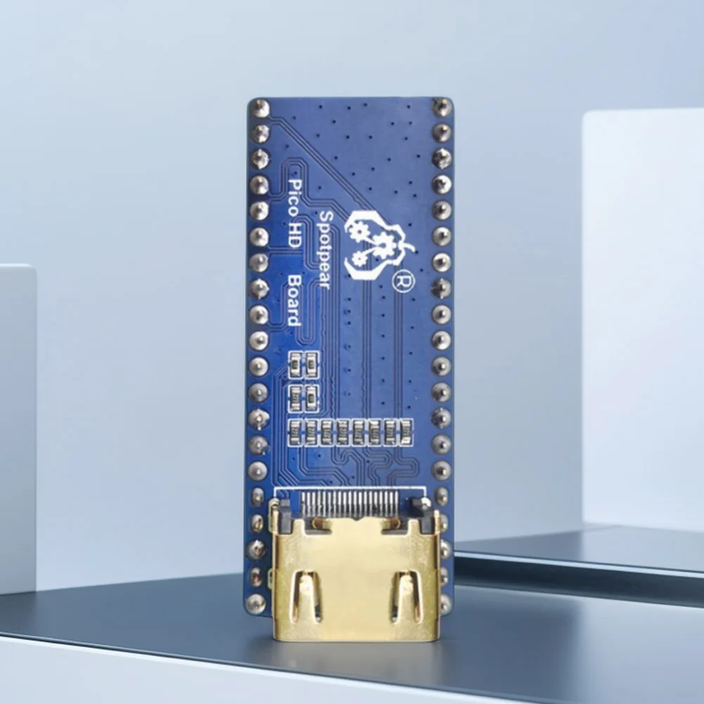 Placa de expansión Compatible con HDMI para Raspberry Pi Pico, placa de expansión DVI Compatible con HDMI, pantalla DVI