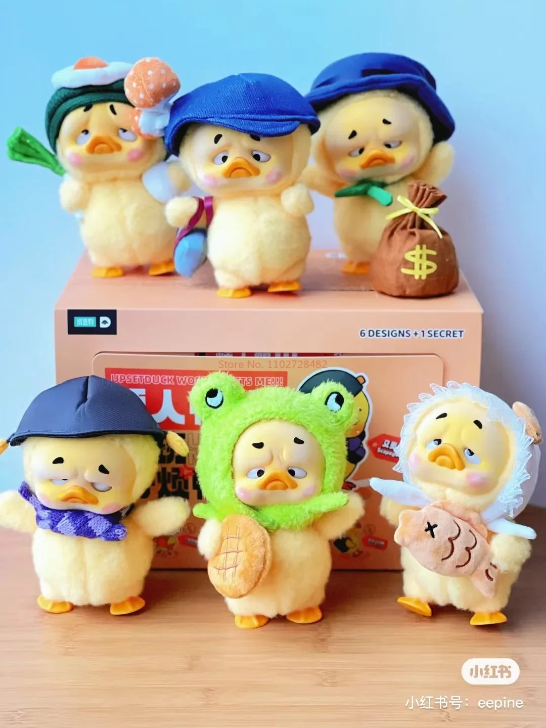 

1/6 Upset Duck Work Upsets Me Blind Box Hard Working Duck Mystery Box Surprise Gift Cute Troublesome Duck Action Figure Toy Doll