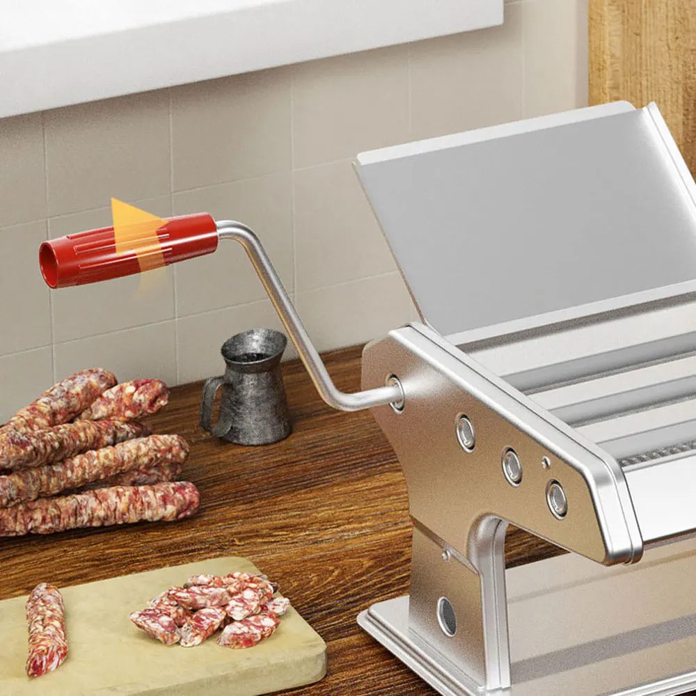 Small household noodle machine three knives multi-function manual noodle pressing machine stainless steel noodle machine