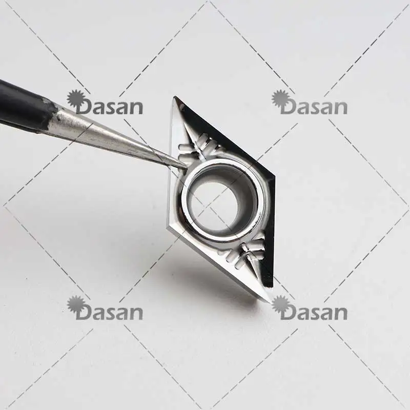 10pcs DCGT11T304 AK DCGT070202 DCGT070204 Turning Inserts Blade Carbide DCGT 11T308 Lathe Cutter Aluminum Plastics Copper Tool