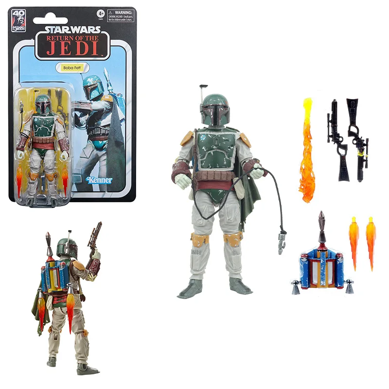 

In Stock Star Wars The Black Series The Bouty Hunter Boba Fett 1/12 6" Pvc Action Figure Collection Toys Gifts