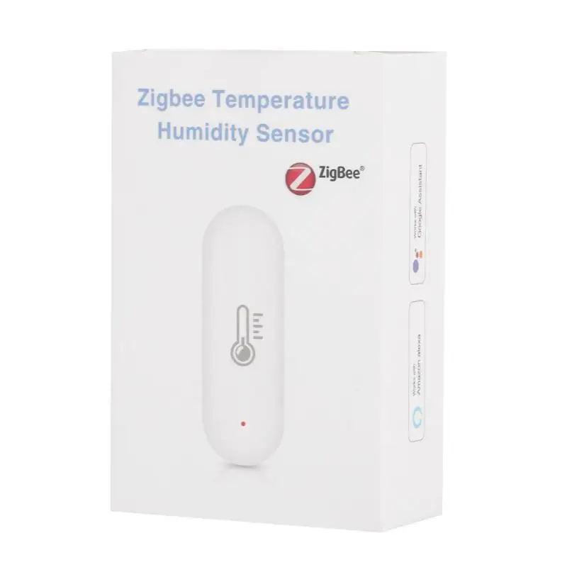 1/2PCS Tuya WiFi Temperature Humidity Sensor Smart Life APP Monitor Smart Home Work With Alexa Home No Hub Required