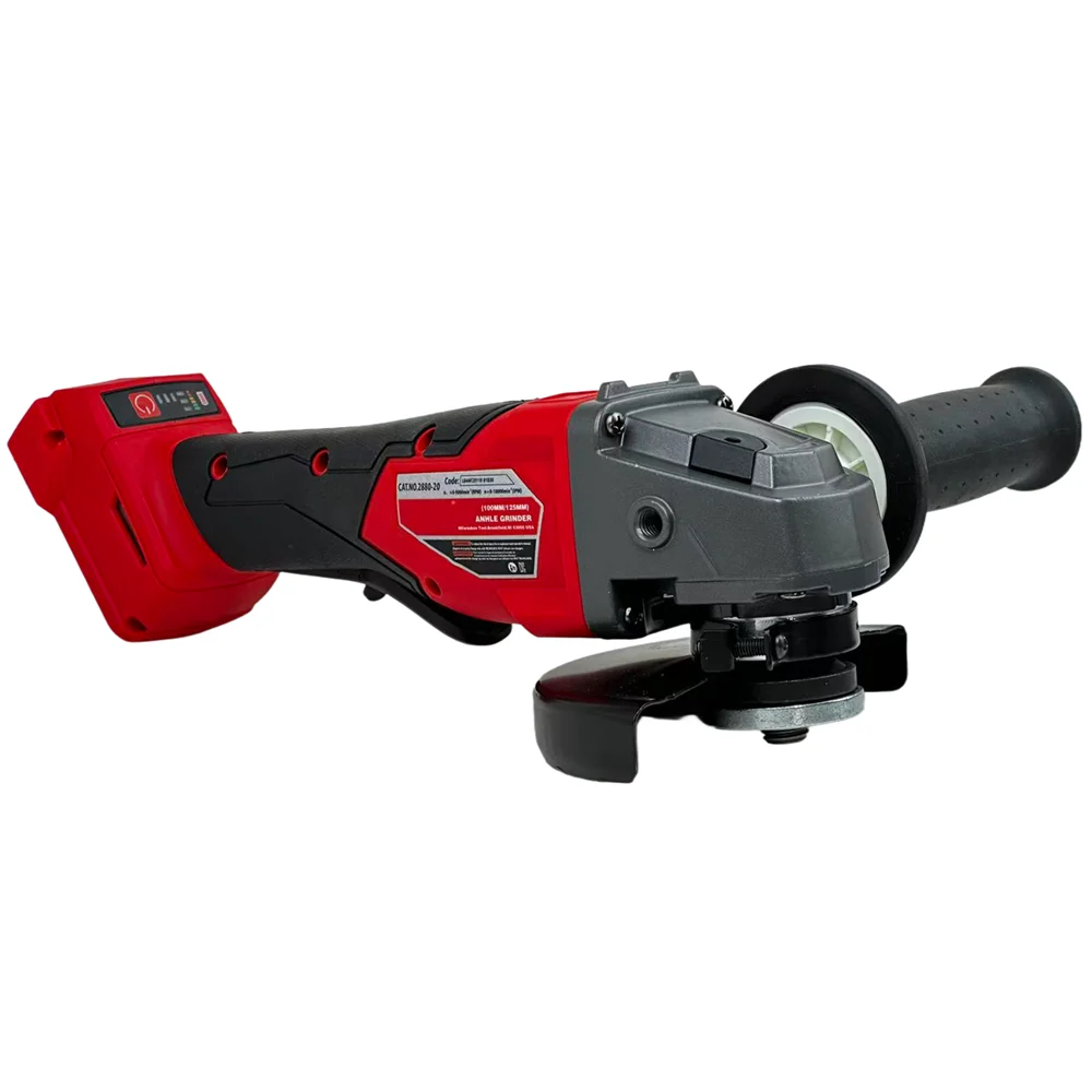 

Li-ion Power 125mm Grinder Multifunctional Variable-speed Electric Tools 18v High-speed Removing Rust 9500rpm Angle Grinder