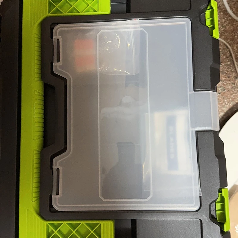 Stackable Toolbox Multi-functional Combination Case Portable Household Electric Tools Storage Boxes Hardware Tools Organizer