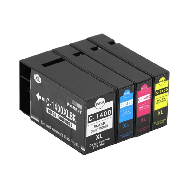 New 4Color PGI1400 PGI-1400XL Compatible ink Cartridge For Canon MAXIFY MB2040 MB2340 MB2140 MB2740 Printer PGI-1400 1400