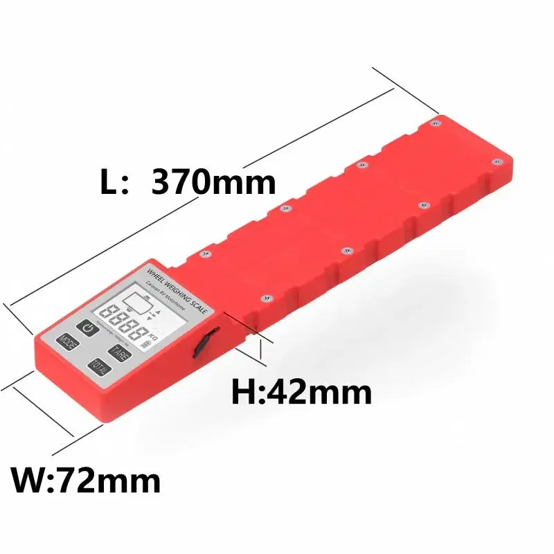 RV Trailer Weight Scale Campervan Measurement Weighing Tools For 1500kg Travel Trailers Campers Boats Cargo Truck RV Accessories