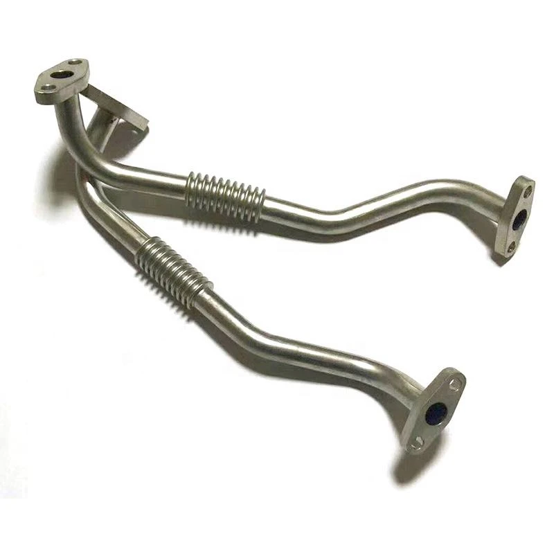 

S2410-72140 VHS241072140A SK200-8 SK210-8 SK250-8 J05E Engine Turbocharger Oil Drain Tube Excavator Oil Return Pipe