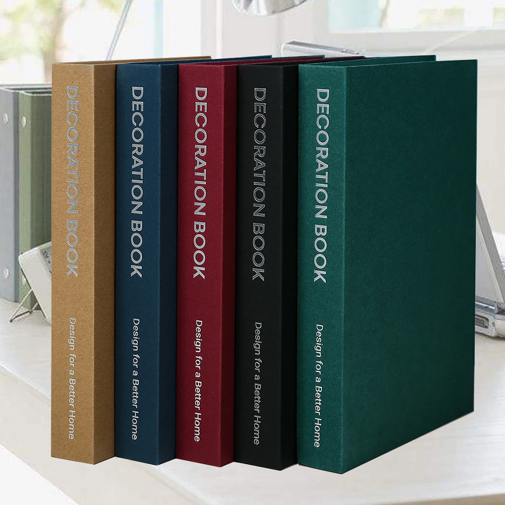 Simulated Book Desktop Decor Classic Creative Tabletop Ornament Photo Props Home Office Decoration Chic Desktop Adornment