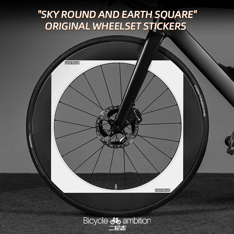 

For All Road Bicycle Wheel Sets Tianyuan Difang Single Wheel Hub Rim Decorative Waterproof Color-Changing Coating Sticker 2wheel