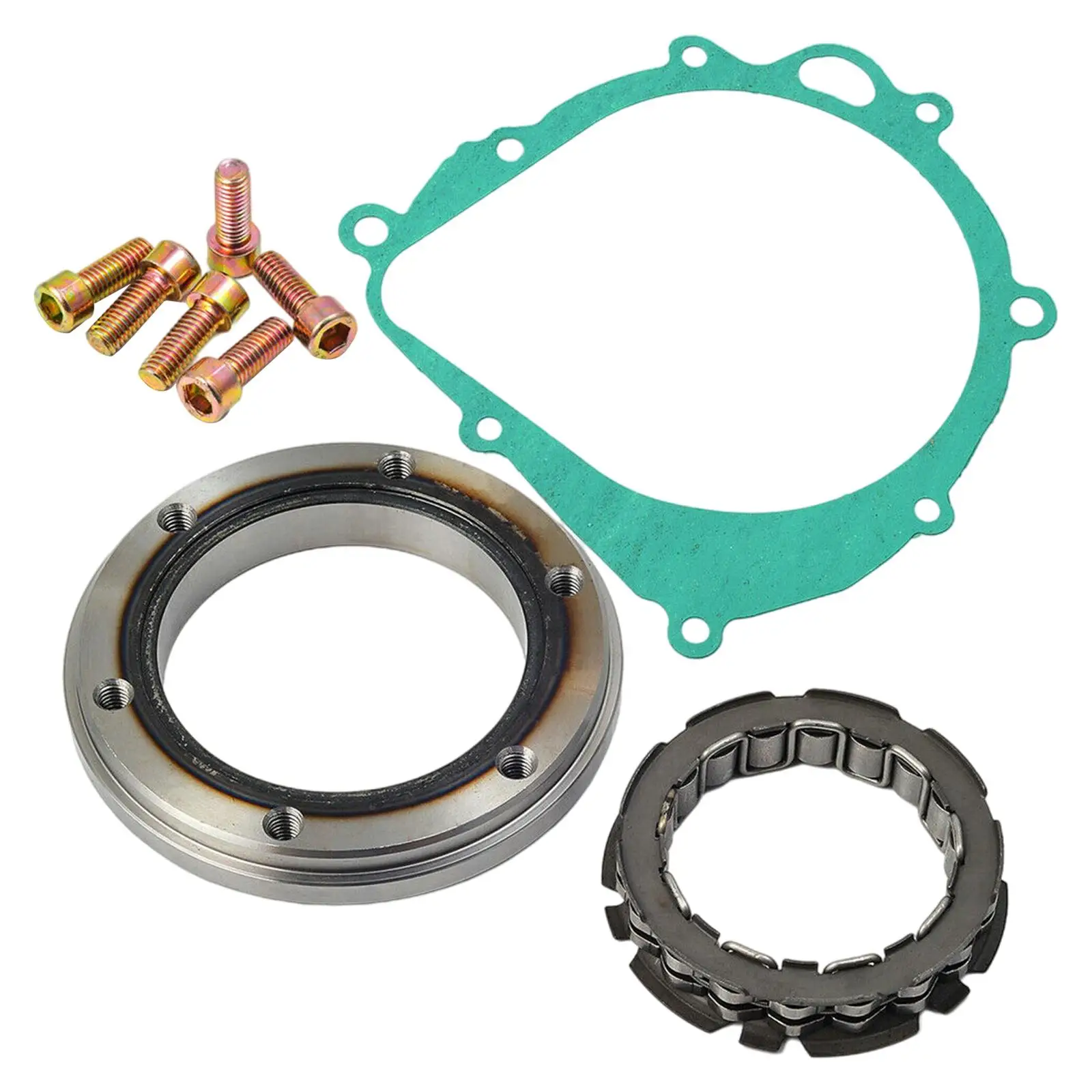 Starter Clutch and Gasket Bolts Replacement fits for Suzuki LT-Z400Z 03-14