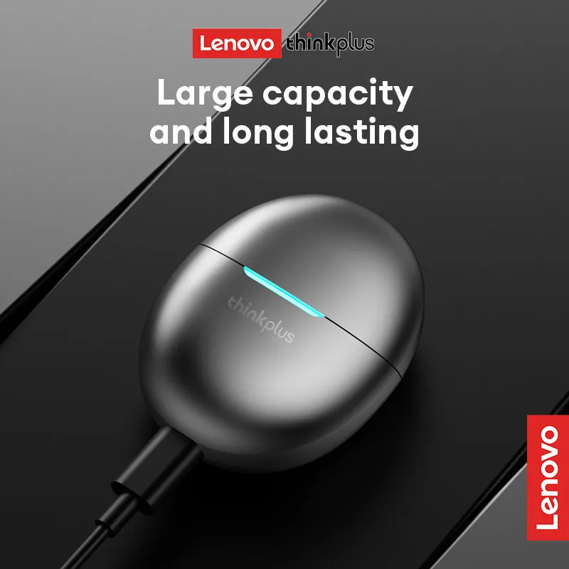 Wybór Lenovo LP48 TWS bezprzewodowe słuchawki Bluetooth V5.4 słuchawki douszne o wysokiej rozdzielczości muzyka dźwięk i wizja w synchronizacji słuchawek