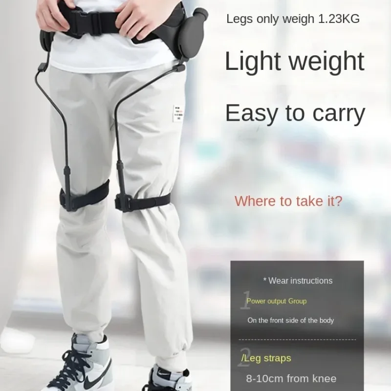 Stroke Hemiplegic Exoskeleton for Feet Lower Limb Leg Lift Exoskeleton for Walking Assistance Adult Lower Body Fitness Equipment