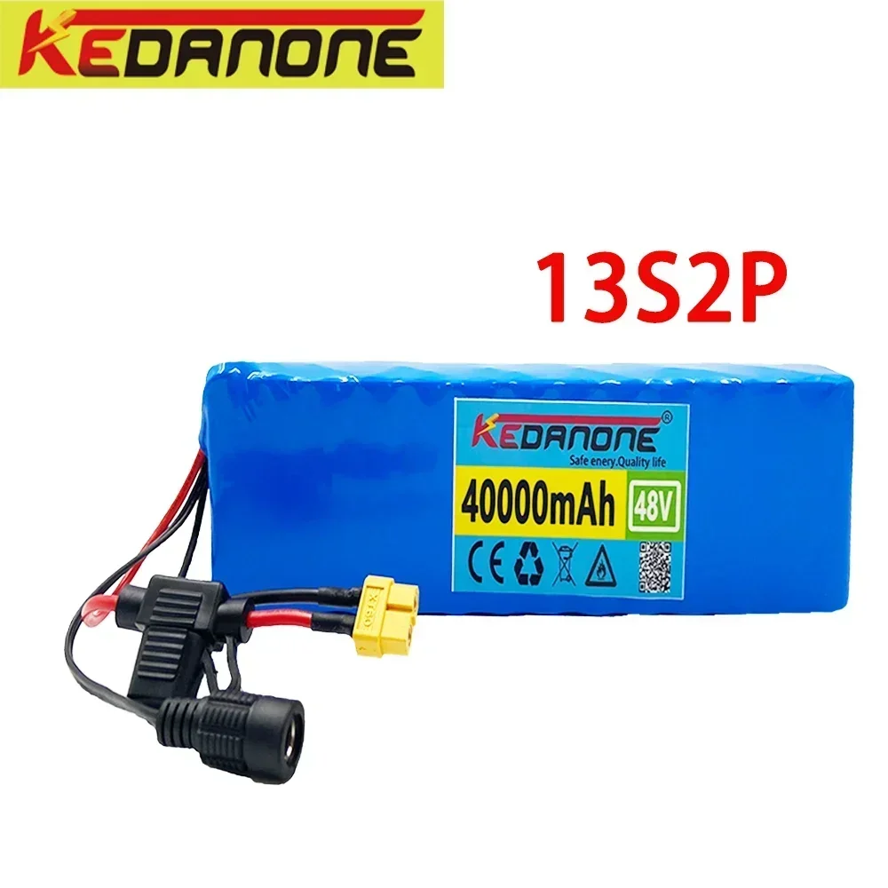 Special offer For Electric Bike 48v 20Ah 28Ah 40Ah 58Ah18650 Li-ion Battery Pack 13S2P Bike Conversion Kit Bafang 1000w