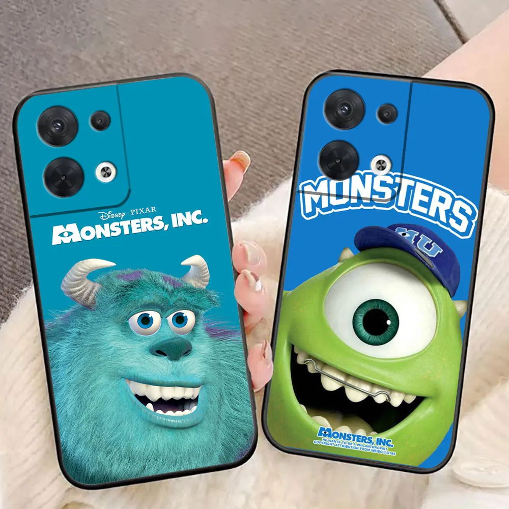 

Cartoon Disney Monsters Inc Cover Phone Case For OPPO RENO 11 11F 10 8 8T 7 7Z 6 6Z 5 4 FIND X3 LITE 4F PRO PLUS TPU Case Funda