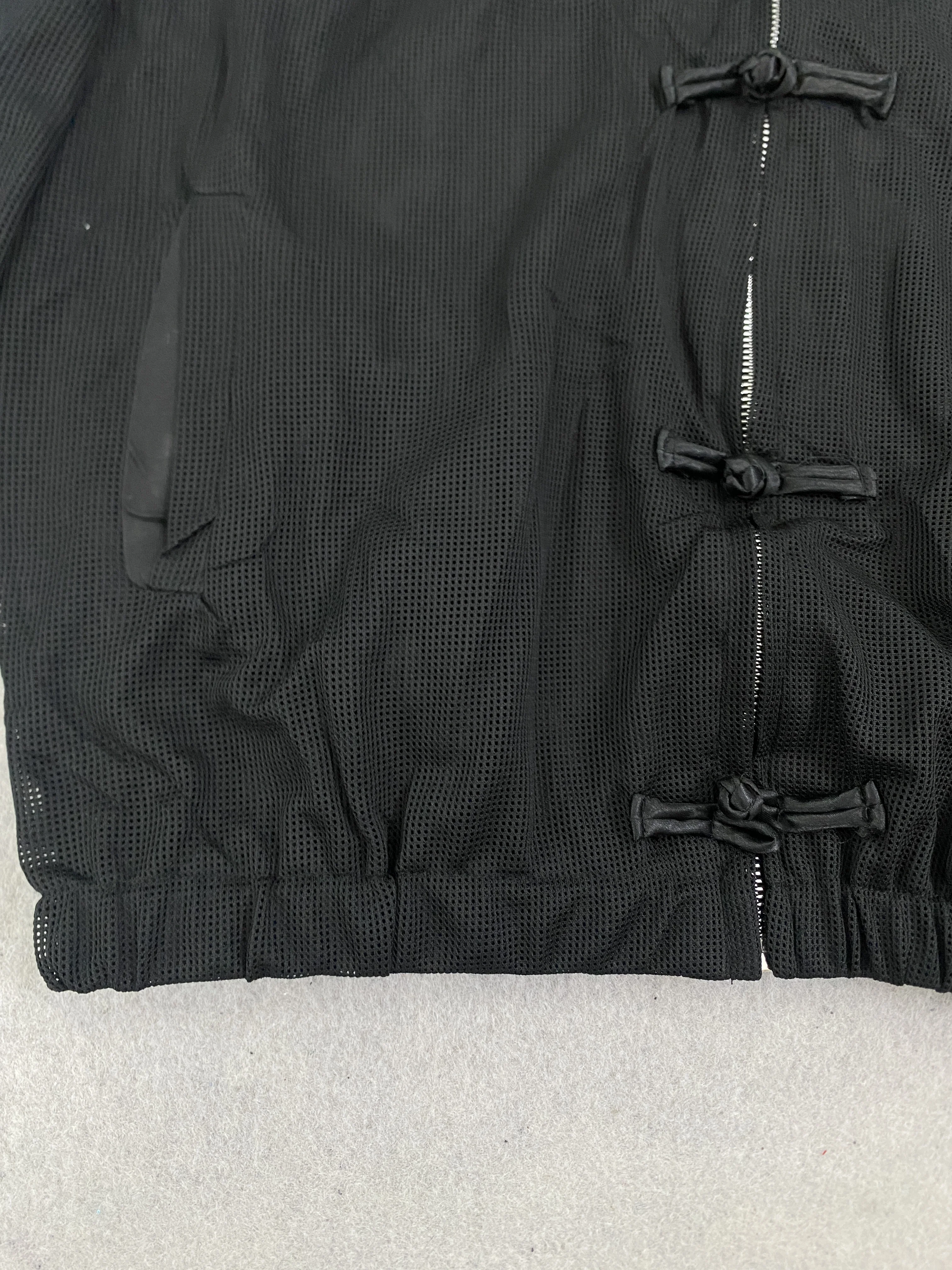 Neue Jacke im chinesischen Stil mit Schnallendesign für den Sommer, dünner, transparenter Cardigan mit Stehkragen. – Detail 7
