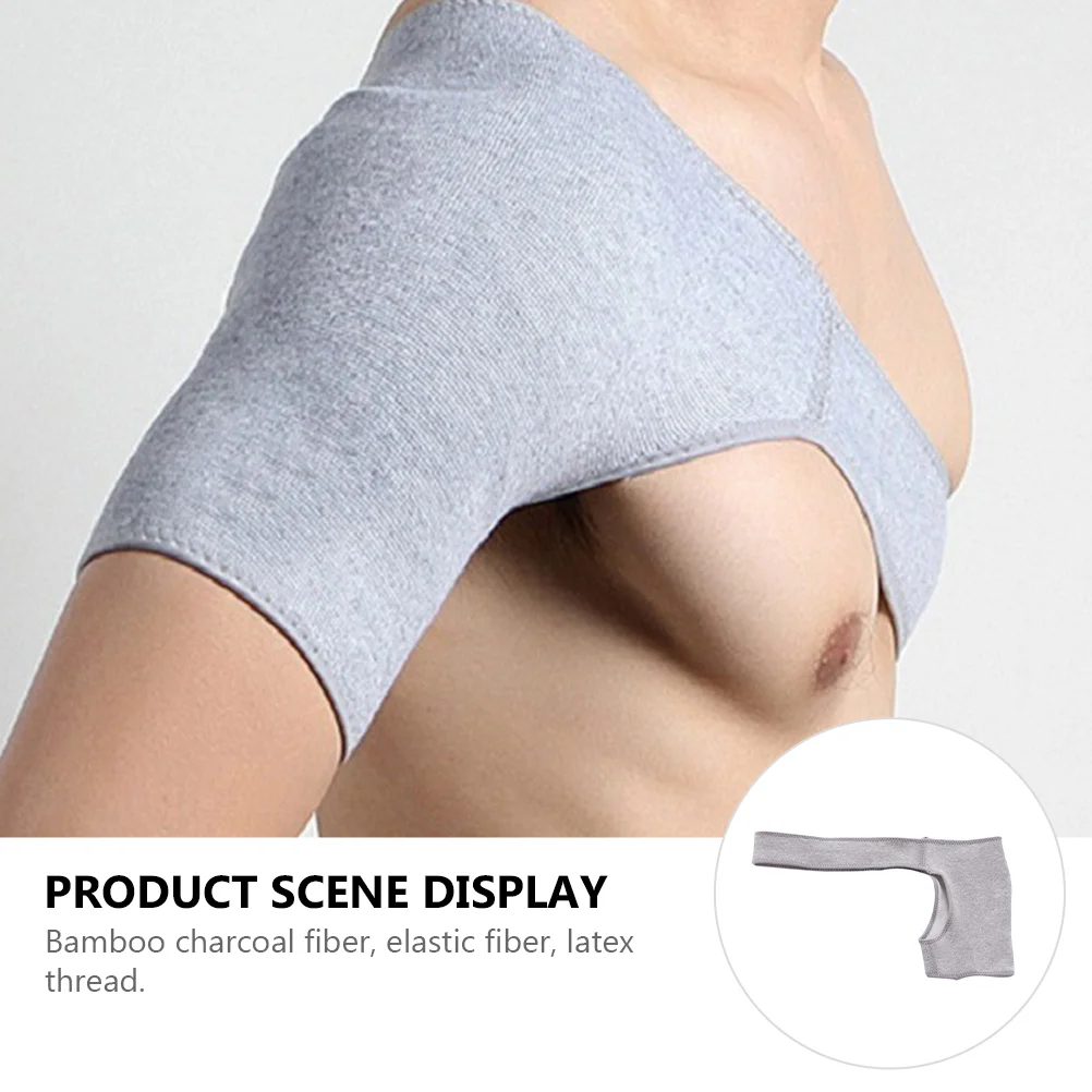 Protection Adjustable Double Shoulder Sports Pads Single Warm Fitness Protective Man Rotator Cuff Sleeve Elastic Fibers Brace