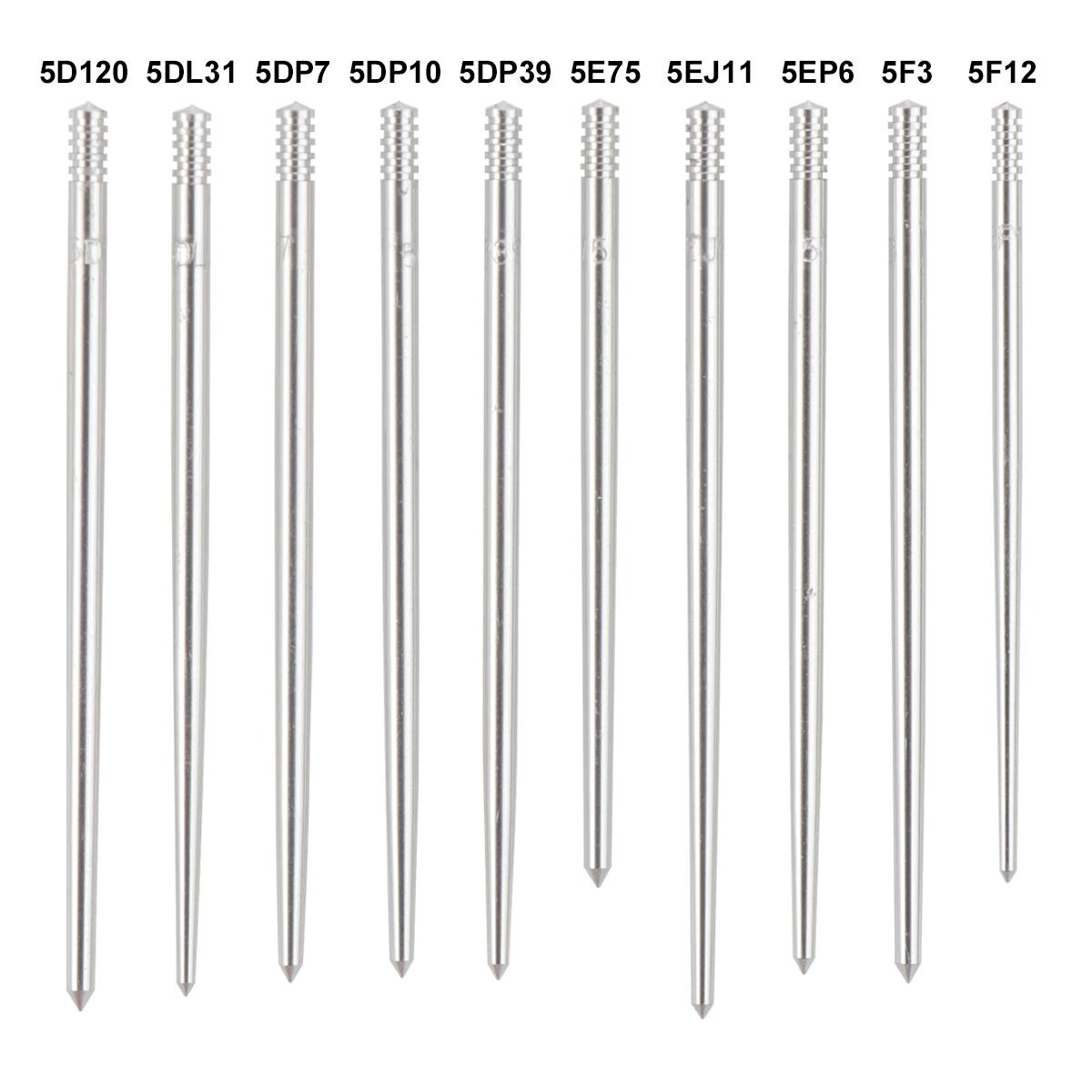 ZSDTRP Mikuni 4 5 6 7 Series Jet Needles for VM16-VM44 TM24-TM38 TM Series Flat Slide Round Slide Carburetors