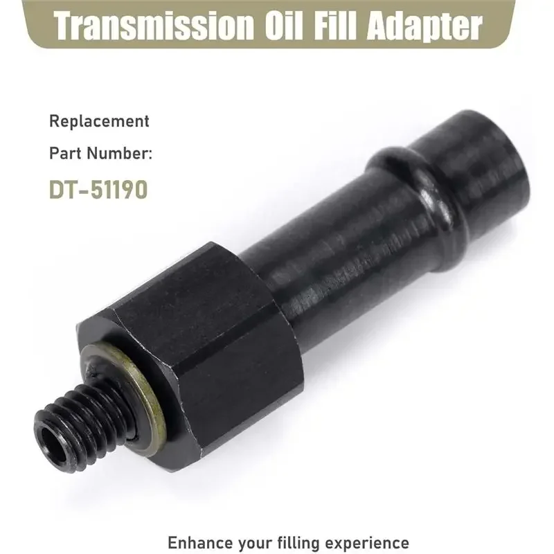 AEF2-DT-51190 Transmission Oil Fill Adapter For GM 8L90 Transmission For GMC Cadillac Equipped
