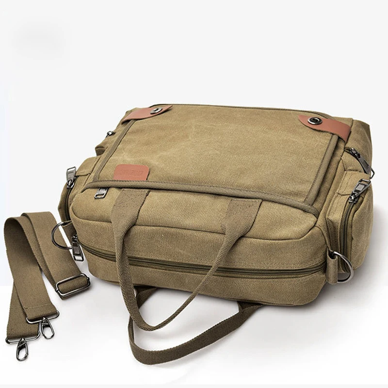 Merk Mannen Crossbody Tassen Mannen Heren Canvas Schoudertassen Messenger Tassen Man Handtassen Voor Reizen Casual Grote Tas Aktetas