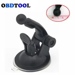 17mm Ball Head Suction Cup Base Bracket for Magnetic Support Mobile Holder Adapter DVR GPS Car Driving Recorder Fix Mounts Base