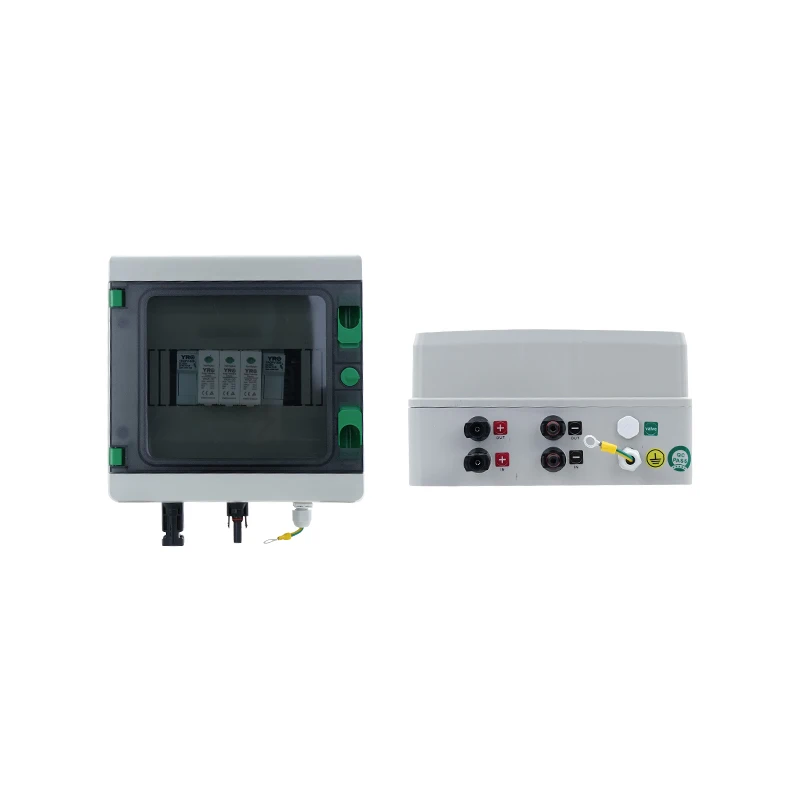 Solar Pv Combiner Box 1 In 1 Uit 1000V Dc Distributie Boxbliksem Bescherming Waterdichte Ip65