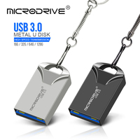 Mini metal usb 16GB 32GB USB Flash Drive 64GB Pen Drive memoria usb stick Pendrive Stainless Steel USB 3.0 Flash Drive