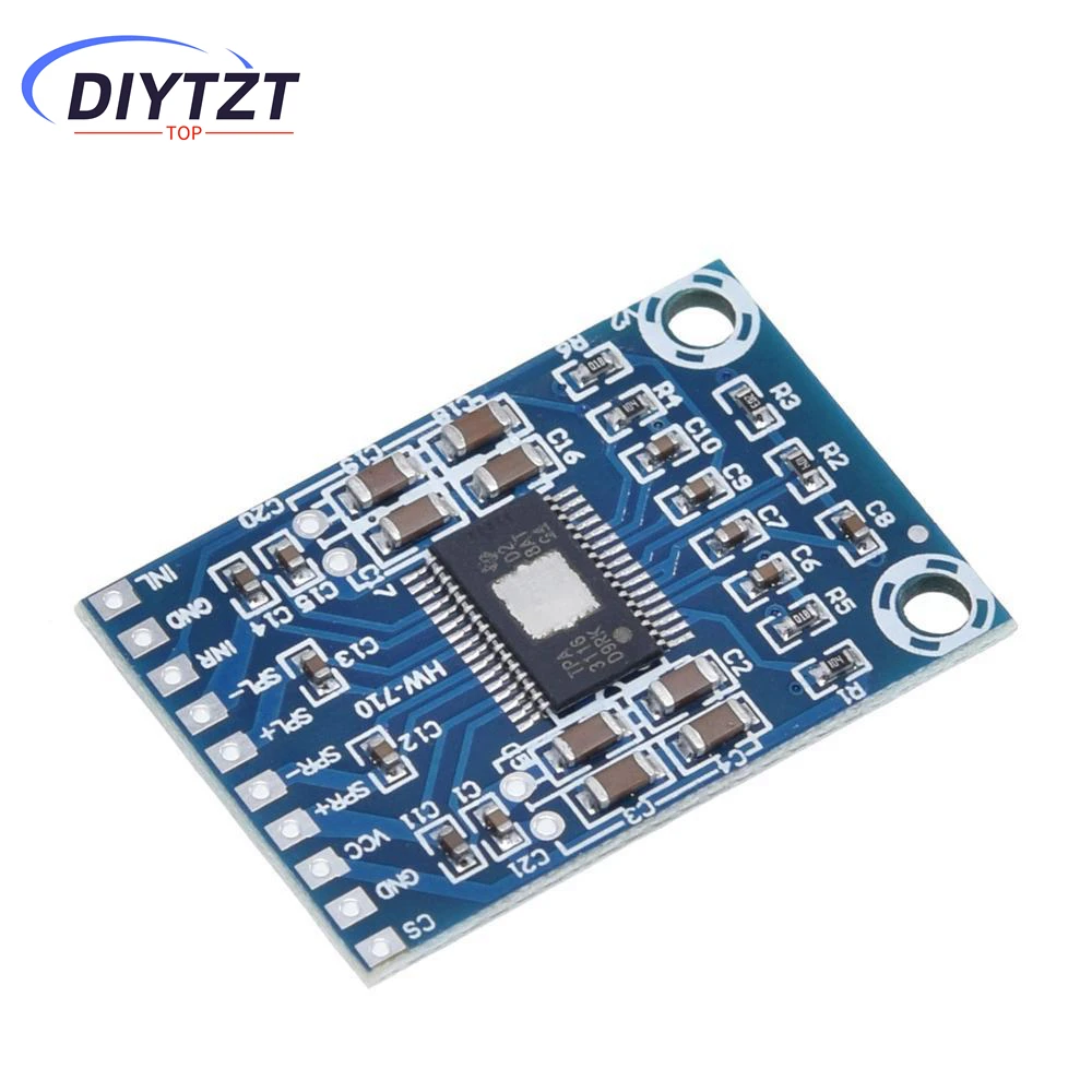 DC 12V-24V 2x50W Dual Channel Mini Digital Amplifier D Class 50W+50W TPA3116D2 XH-M562 Amplifier 50W Power Amplifier Board