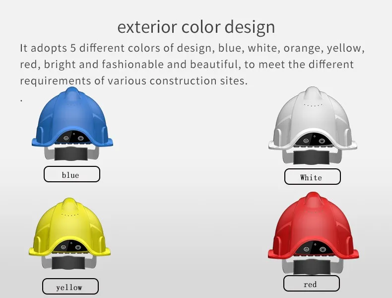 Smart Safety Helmet Construction /WIFI/video GPS Positioning LED Lighting 4G Smart Helmet Construction Smart Hard Hat