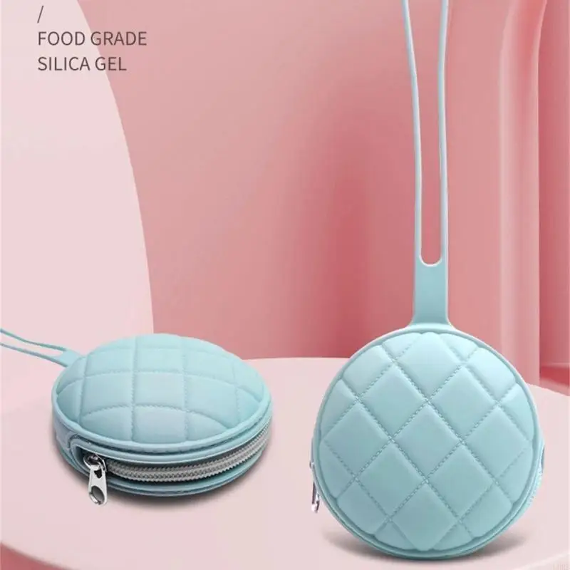 Pacifier Holder Pacifier Case Set for Boys & Girls Silicone Pacifier Holder Case L8RB