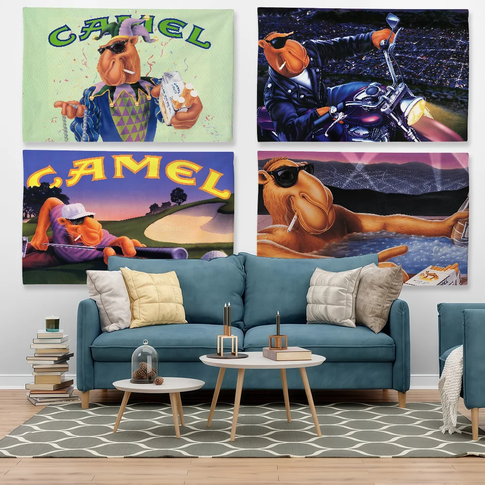 Fashion C-CamelS Joe Flag Tapestry Outdoor Party Bedroom Living Room Dormitory Decorative Themed Wall Hanging Banner Gift