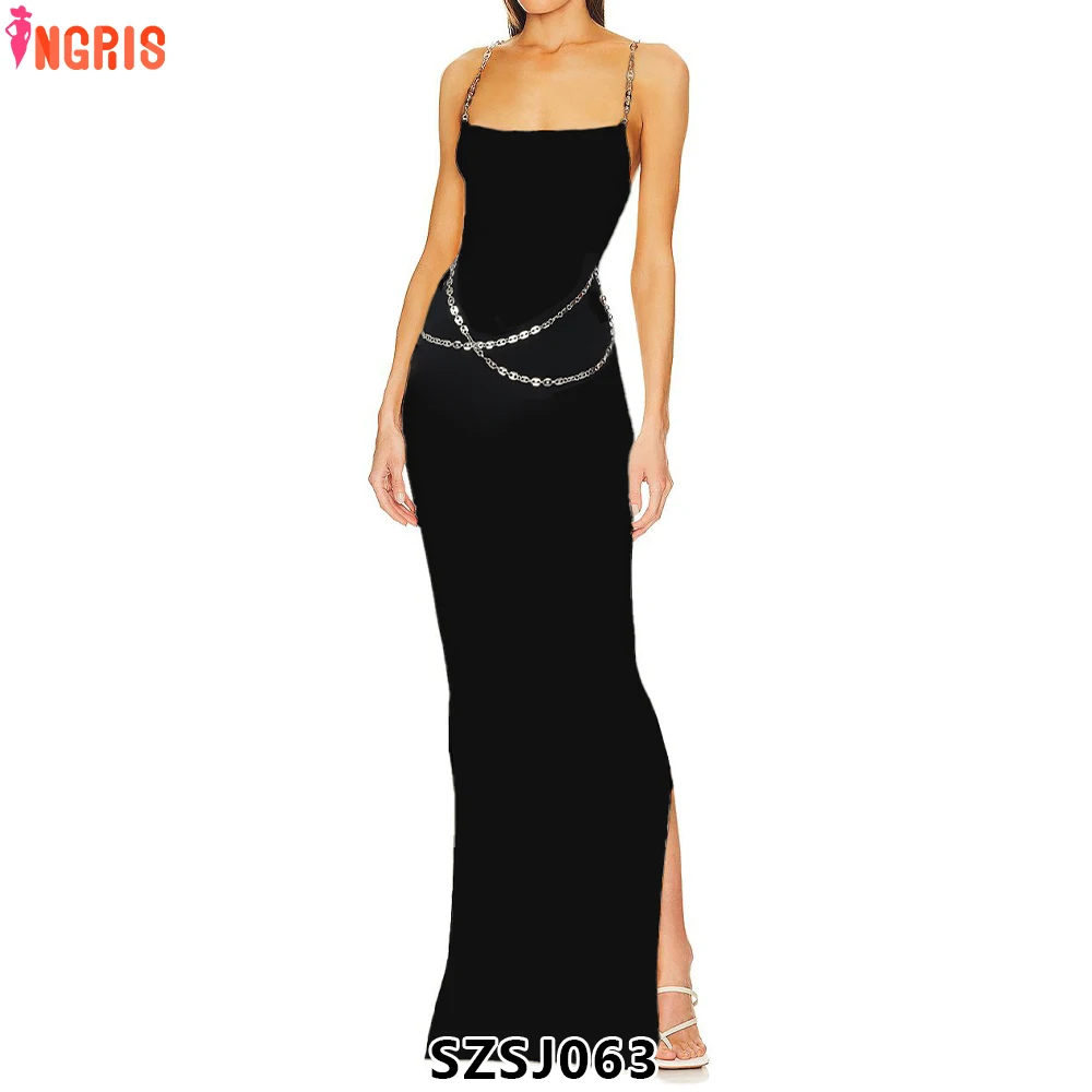 

2024 New Summer Hot Sale Women's Dresses Elegant Evening Wear Casual Cute Sexy Party Dresses-SZSJ062