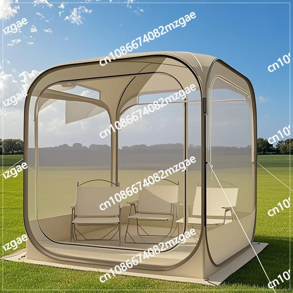 

PVC transparent starry sky tent outdoor courtyard barbecue watching the game camping pop-up portable speed bubble house