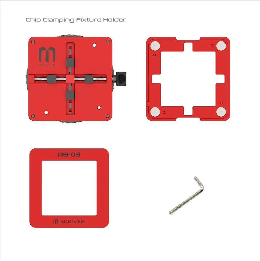 Martview RB-03 Multi-functions Automatic Positioning Universal BGA Reballing Station Holder Template