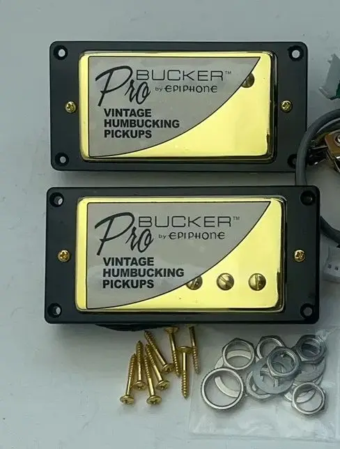 

1 Set Original Genuine Epi LP Standard PRO Electric Guitar Alnico Vintage Humbucker Pickups