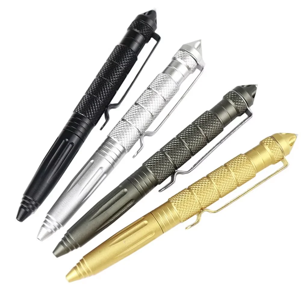 Multi Functional Tactical Pen High Quality Steel Anti Skid Portable Self Defense Pen Aluminum Glass Breaker Survival Tool images - 6