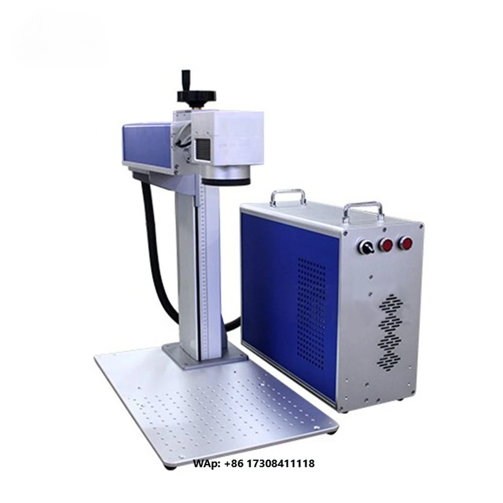 50W Split Type Fiber Marking Machine with Raycus Source Printer Cutter for Jewelry Making