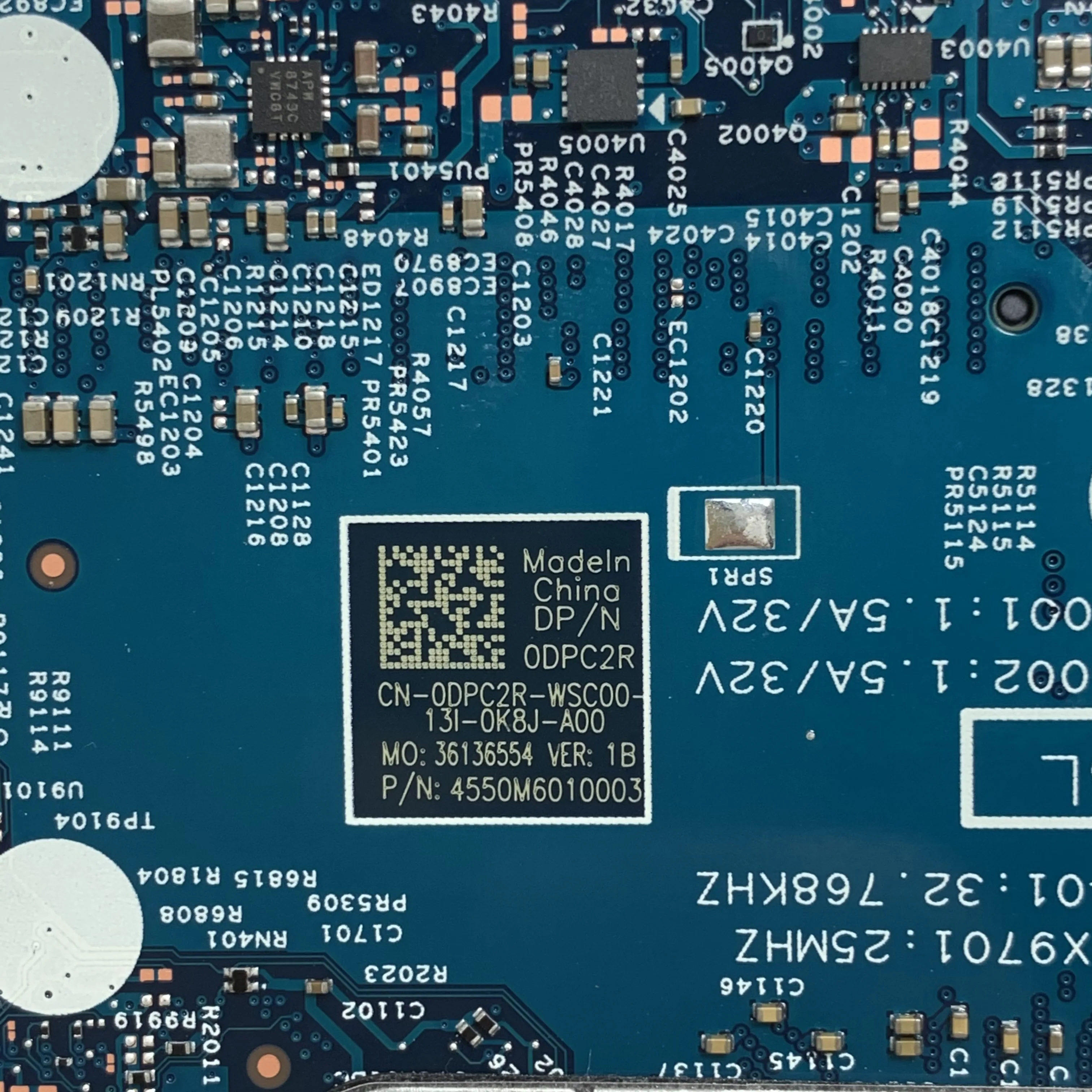 

CN-063MV5 19819-1 CPU I5 I7-11th Gen для Dell Precision 3560 Latitude 5520, материнская плата для ноутбука, 100% протестировано, ОК